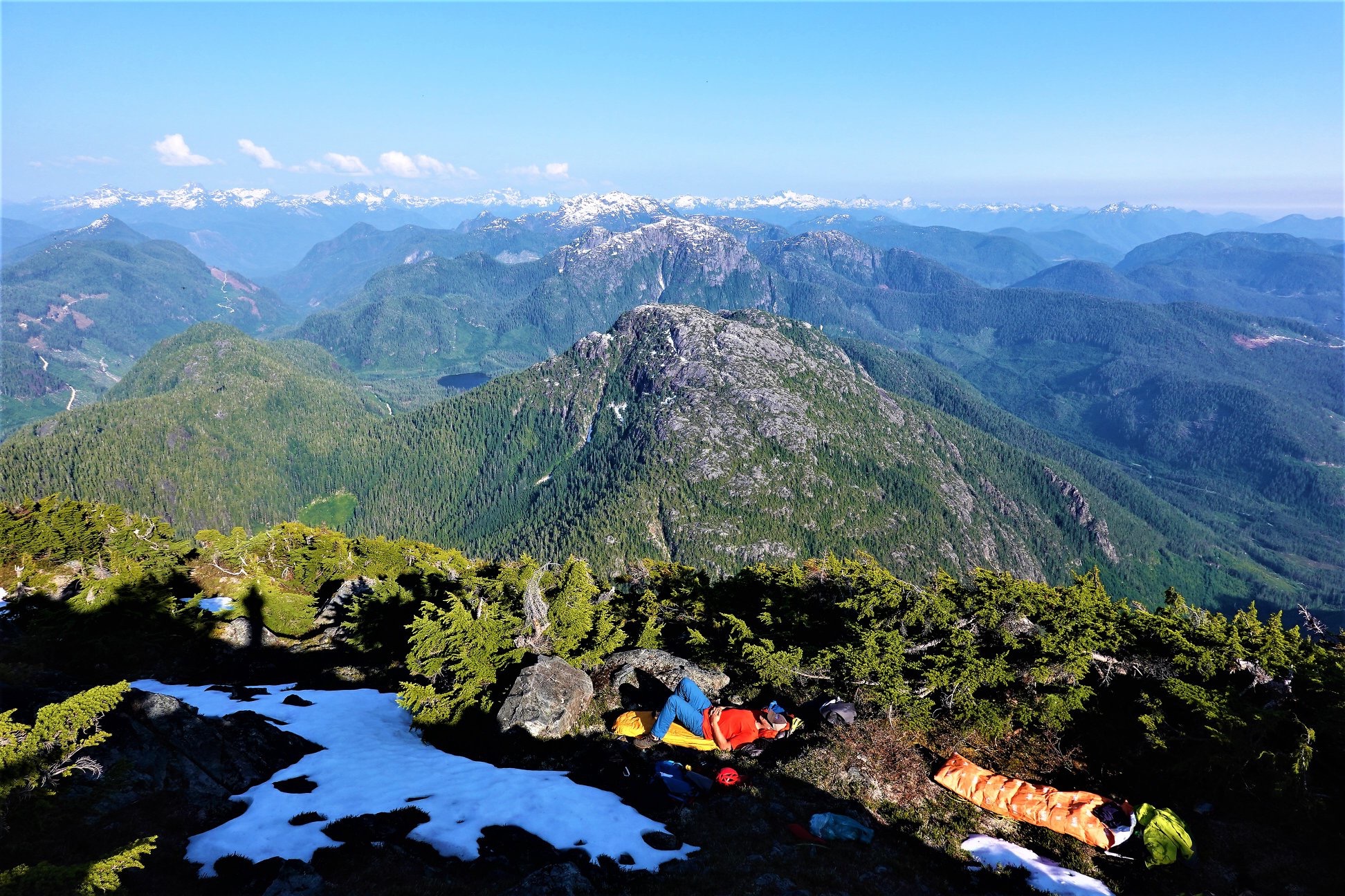 Alpine camping
